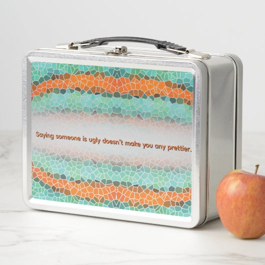 Unique Colorful Triangle Pattern & Quotes (In situ)