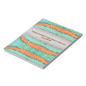 Unique Colorful Triangle Pattern & Quotes Notitieblok (Linkerzijde)