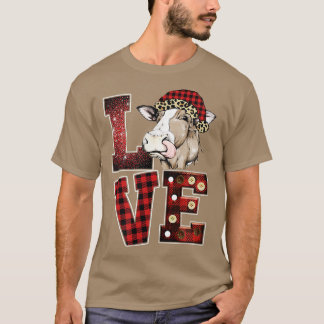 Unique Cow Lovers' Vegetarians Funny illustration T-shirt