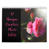Unique Creative Photography Edit Originals Kalender (Hoes)