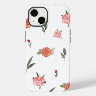 Unique Custom Floral Photo Case-Mate iPhone 14 Hoesje