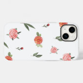 Unique Custom Floral Photo Case-Mate iPhone Case (Achterkant (horizontaal))