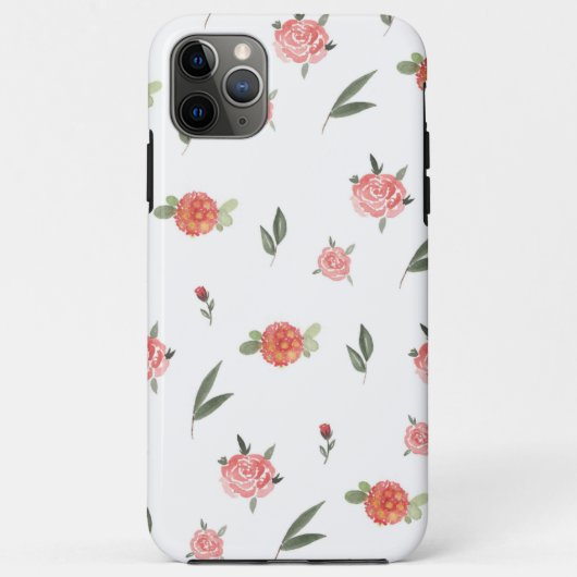 Unique Custom Floral Photo Case-Mate iPhone Case (Achterkant)