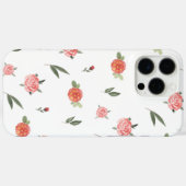 Unique Custom Floral Photo Case-Mate iPhone Case (Achterkant (horizontaal))