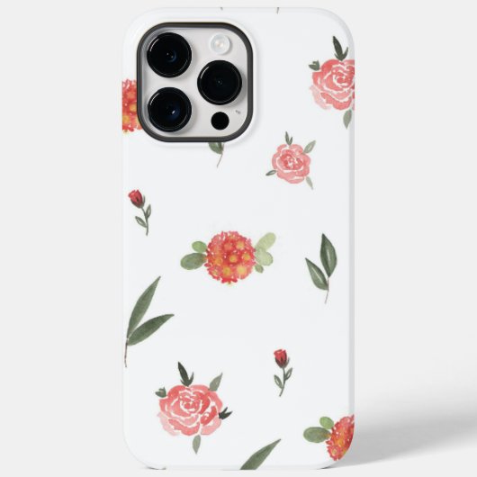 Unique Custom Floral Photo Case-Mate iPhone Case (Achterkant)