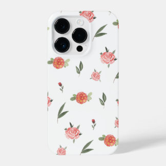 Unique Custom Floral Photo iPhone 14 Plus Hoesje