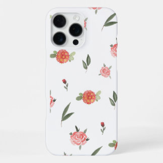 Unique Custom Floral Photo iPhone 16 Pro Max Hoesje