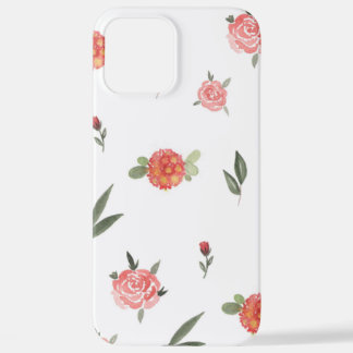 Unique Custom Floral Photo iPhone 12 Pro Max Hoesje