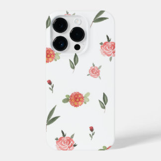 Unique Custom Floral Photo iPhone 14 Plus Hoesje