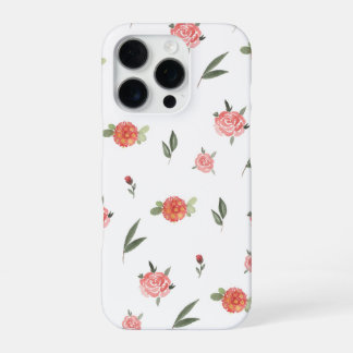 Unique Custom Floral Photo iPhone 16 Pro Hoesje