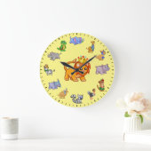 Unique Cute Animals of the Wild Themed Grote Klok (Huis)