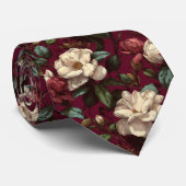 Unique Dads Fathers Day Gifts Gardenias Stropdas (Opgerold)