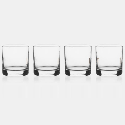 Unique Dart Gepersonaliseerd met Initialen Whisky Glas (Rechts)