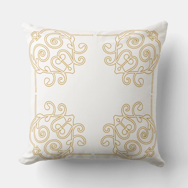 Unique design of luxury ethnic motif pillow kussen (Voorkant)