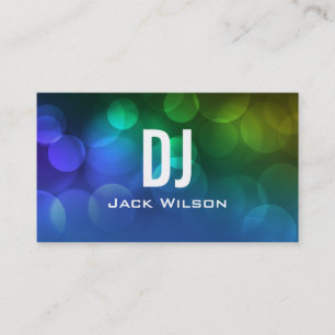 UNIQUE DJ VISITEKAARTJE Blauw