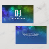 UNIQUE DJ VISITEKAARTJE | Blauw (Voorkant / Achterkant)