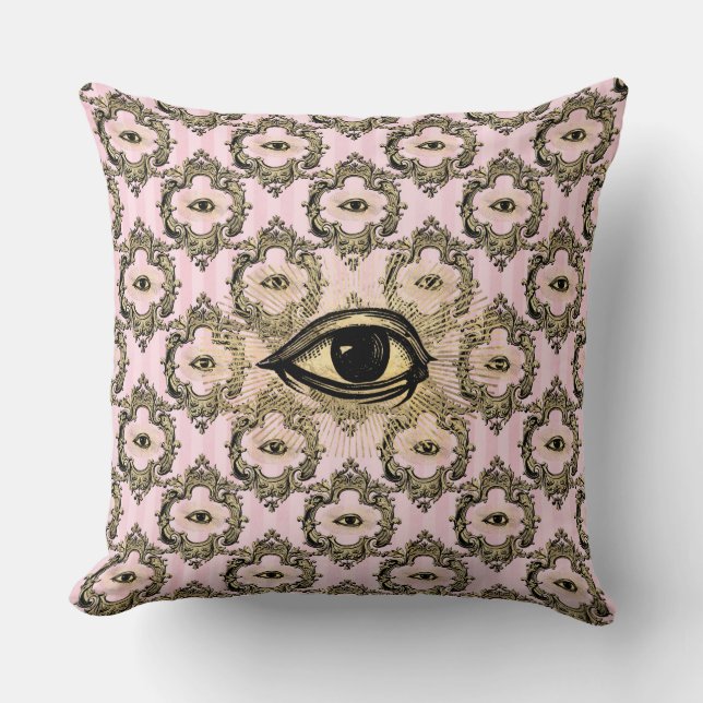 Unique Eye binnen Lijst Kussen (Voorkant)