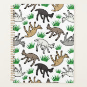 Unique Fainting Goats Planner Journal (Voorkant)