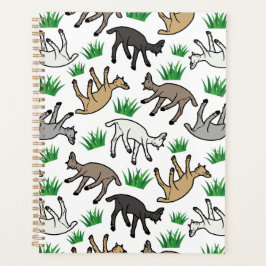 Unique Fainting Goats Planner Journal
