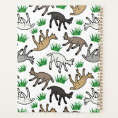 Unique Fainting Goats Planner Journal (Achterkant)