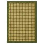 Unique Fall Autumn Tablecloth Elegant Checkered Tafelkleed (Voorkant)