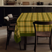 Unique Fall Autumn Tablecloth Elegant Checkered Tafelkleed