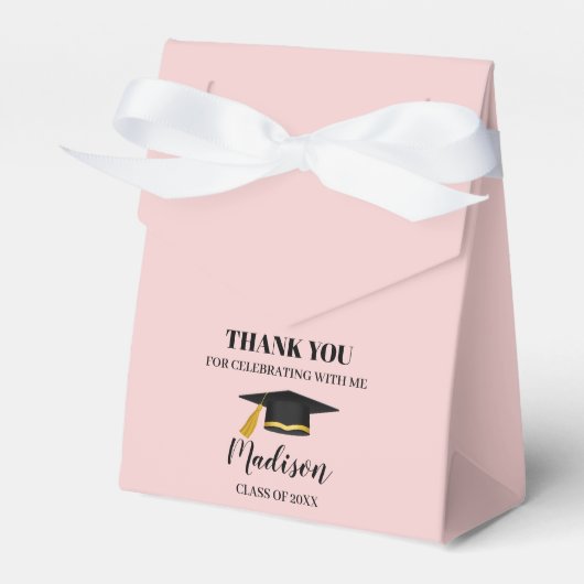 Unique favor for graduation bedankdoosjes (Voorkant Zijde)