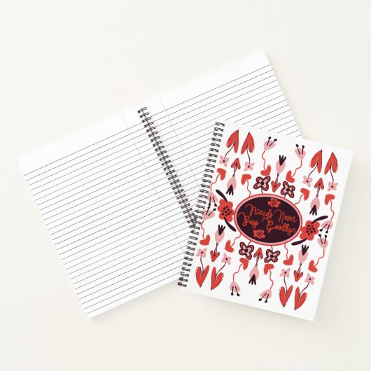 Unique FloralDesign  Notitieboek (Binnen)