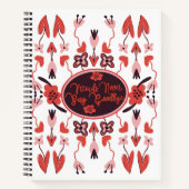 Unique FloralDesign  Notitieboek (Voorkant)