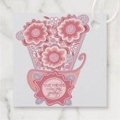 Unique FloralDesign Style Bedankjes Labels (Achterkant)