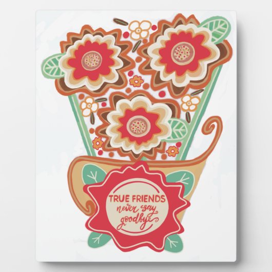 Unique FloralDesign Style Fotoplaat (Voorkant)