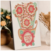 Unique FloralDesign Style Fotoplaat