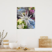 Unique Flower Poster (Keuken)