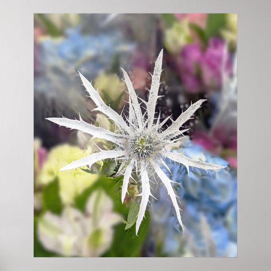 Unique Flower Poster (Voorkant)