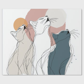 Unique Forest Animal All-Occasion Gift Wrap Cadeaupapier