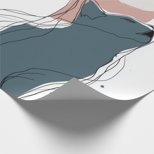 Unique Forest Animal All-Occasion Gift Wrap Cadeaupapier (Hoek)