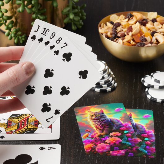 Unique & Fun Card Deck for Cat Lovers Pokerkaarten (Insitu)