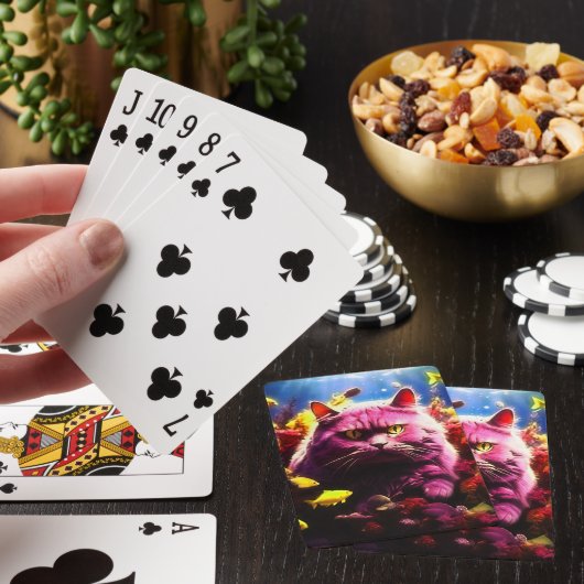 Unique & Fun Card Deck for Cat Lovers Pokerkaarten (Insitu)