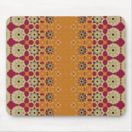 Unique Geometric Pale orange mouse pad Muismat