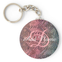 UNIQUE - Gepersonaliseerd Monogrammatisch roze gla