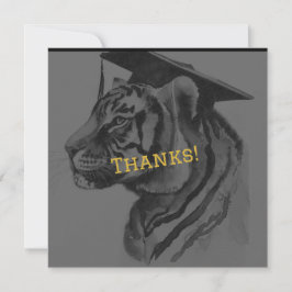 Unique Graduation Personalized Thank You Card Bedankkaart