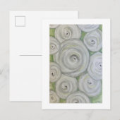 Unique hand drawn roses.  Original artwork Briefkaart (Voorkant / Achterkant)