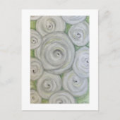 Unique hand drawn roses.  Original artwork Briefkaart (Voorkant)