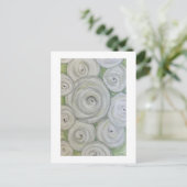 Unique hand drawn roses.  Original artwork Briefkaart (Staand voorkant)