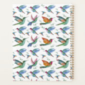 Unique Hummingbirds Planner Journal (Achterkant)