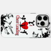 Unique I Heart Cheerleading Personal Case-Mate iPhone Case (Achterkant (horizontaal))