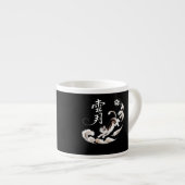 Unique Japanese Cat Soccer Gift for Coffee, Cat  Espresso Kop (Voorkant rechts)