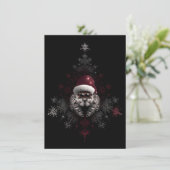 Unique Jumping Spider Christmas Cards Feestdagenkaart (Staand voorkant)