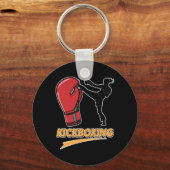 Unique Kickboxing Boxing Glove Design  Sleutelhanger (Voorkant)