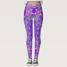 Unique leggings purpple